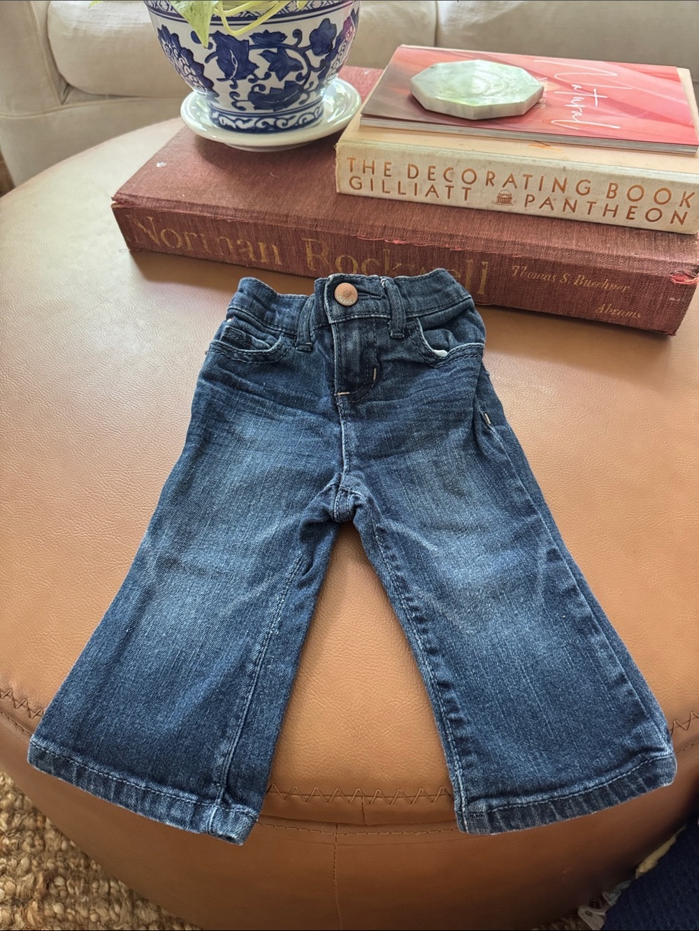 Tommy Hilfiger Dark Blue Toddler Flared Jeans